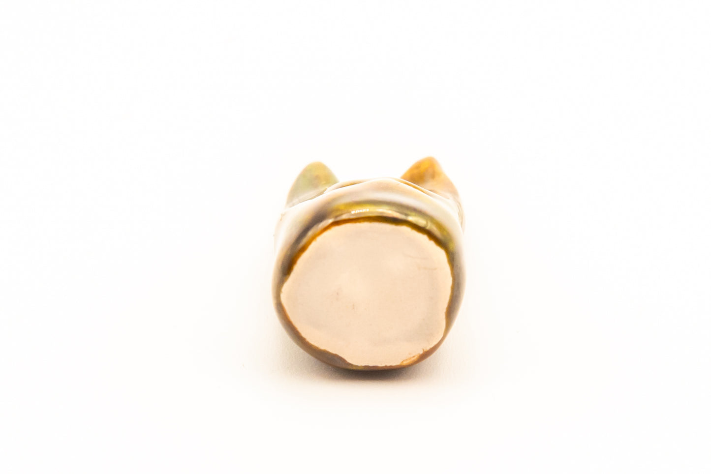 Desk Pet - Magical Tiny Creature with Long Ears - Brown and green