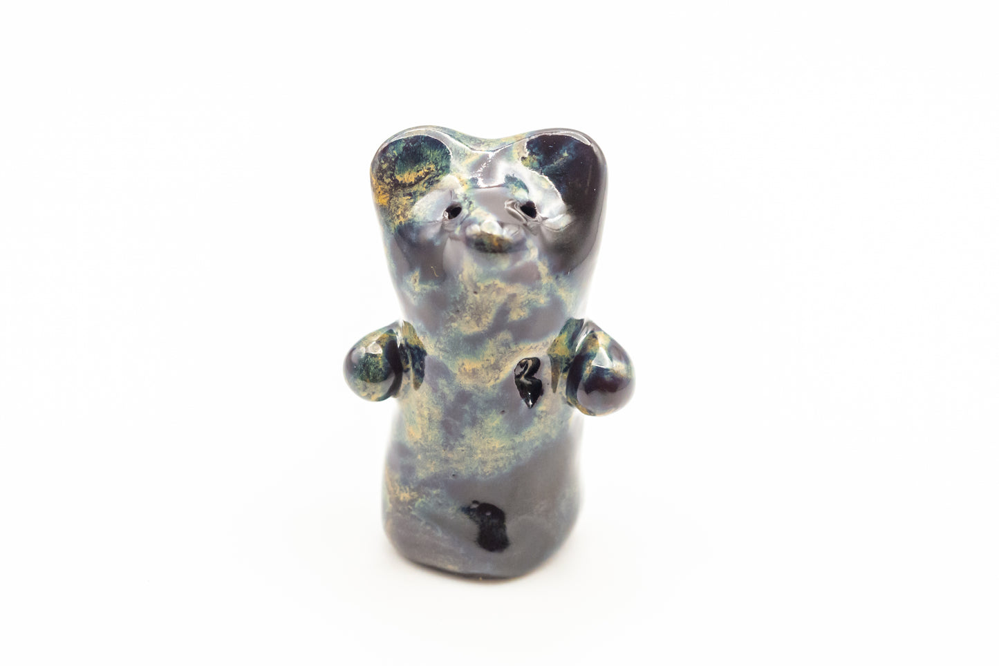 Desk Pet - Adorable Little Critter - Black, blue, brown