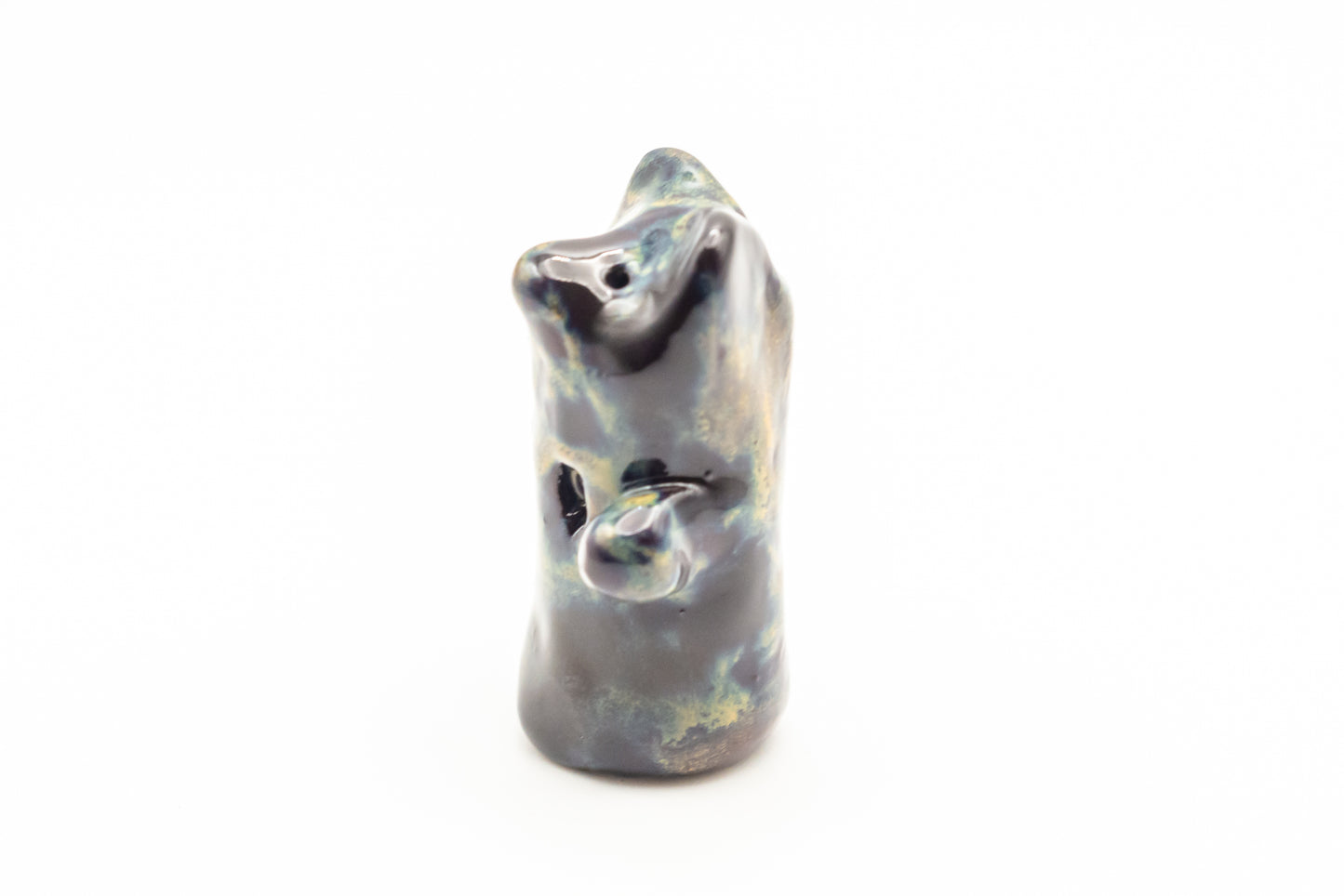 Desk Pet - Adorable Little Critter - Black, blue, brown