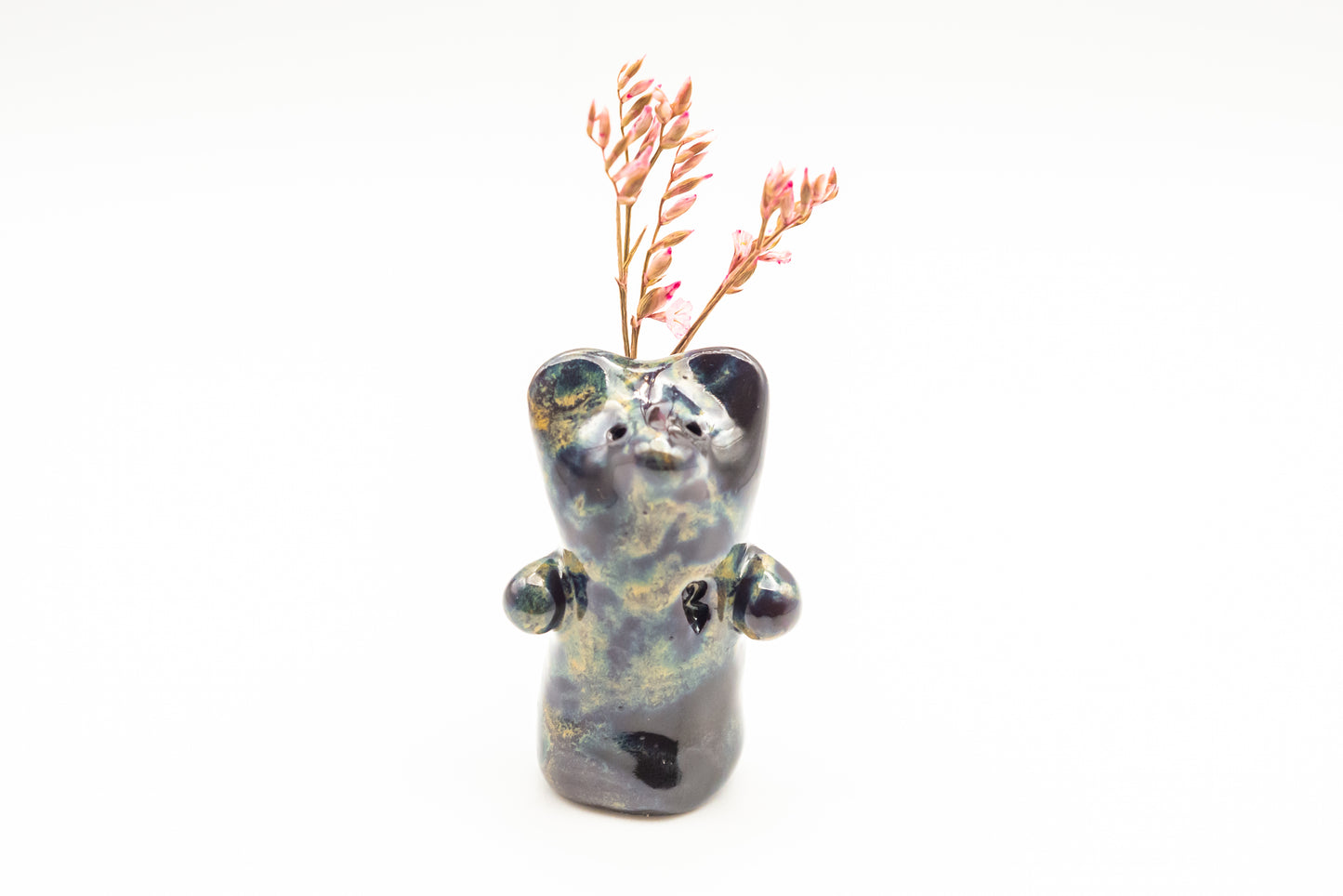 Desk Pet - Adorable Little Critter - Black, blue, brown