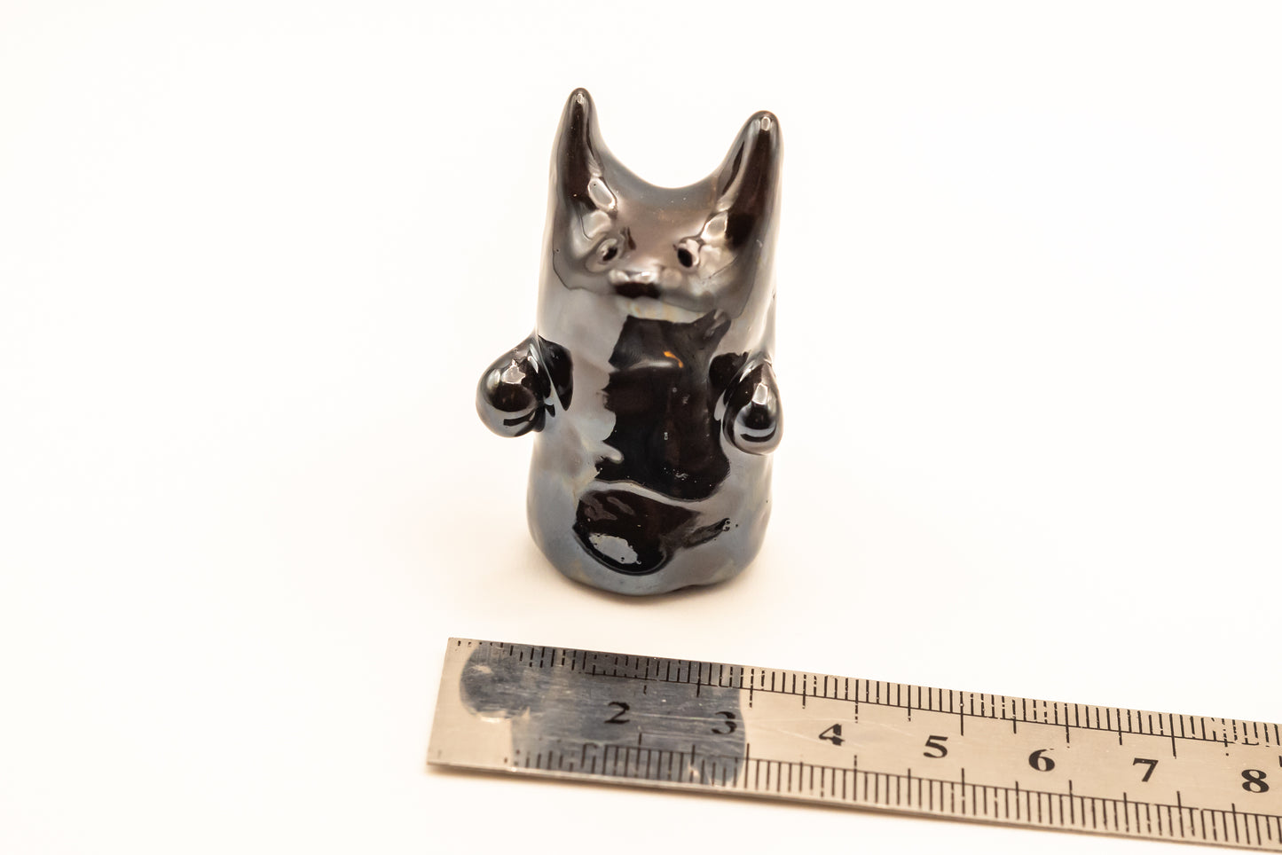 Desk Pet - Enchanting Ceramic Critter - Black