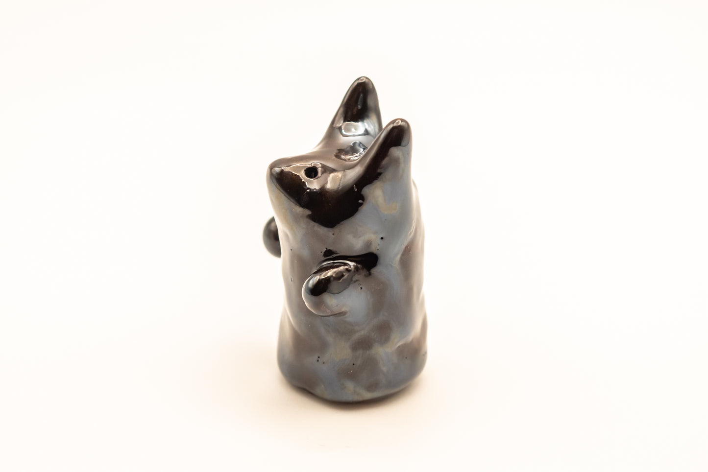 Desk Pet - Enchanting Ceramic Critter - Black