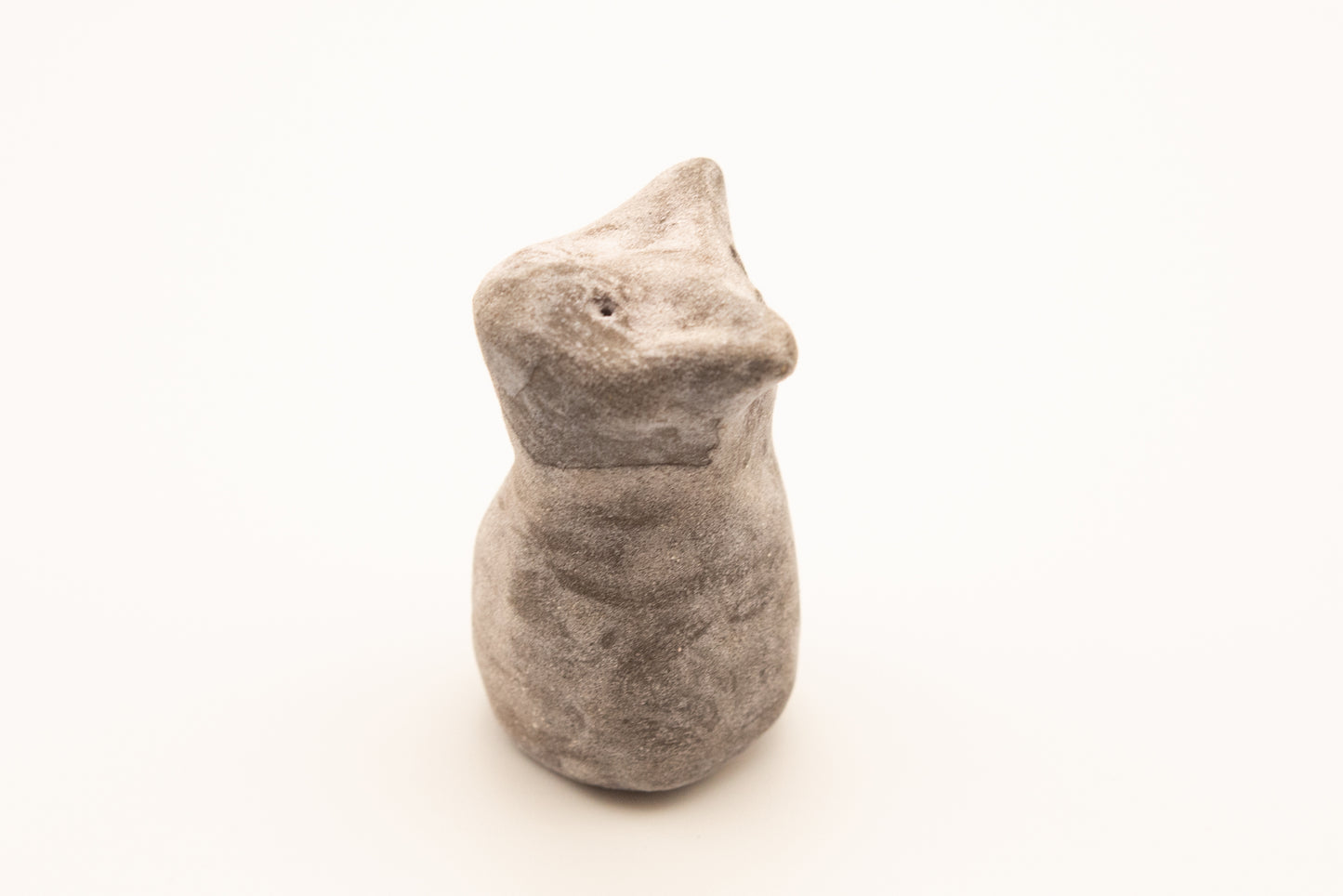Desk Pet - Endearing Ceramic Critter - Grey