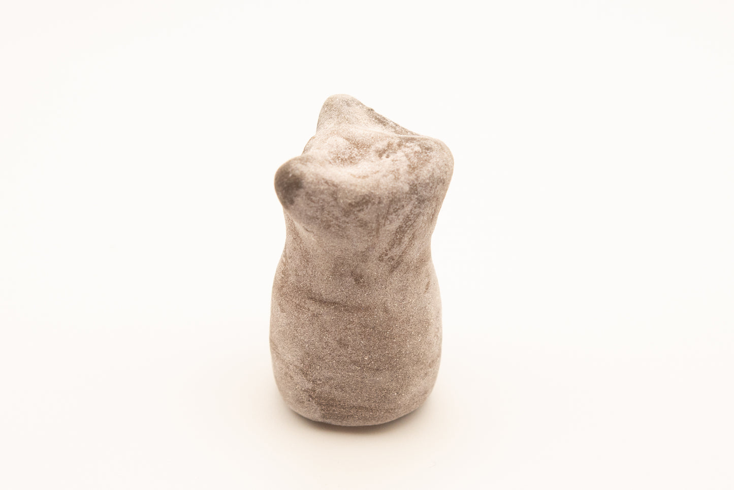 Desk Pet - Endearing Ceramic Critter - Grey
