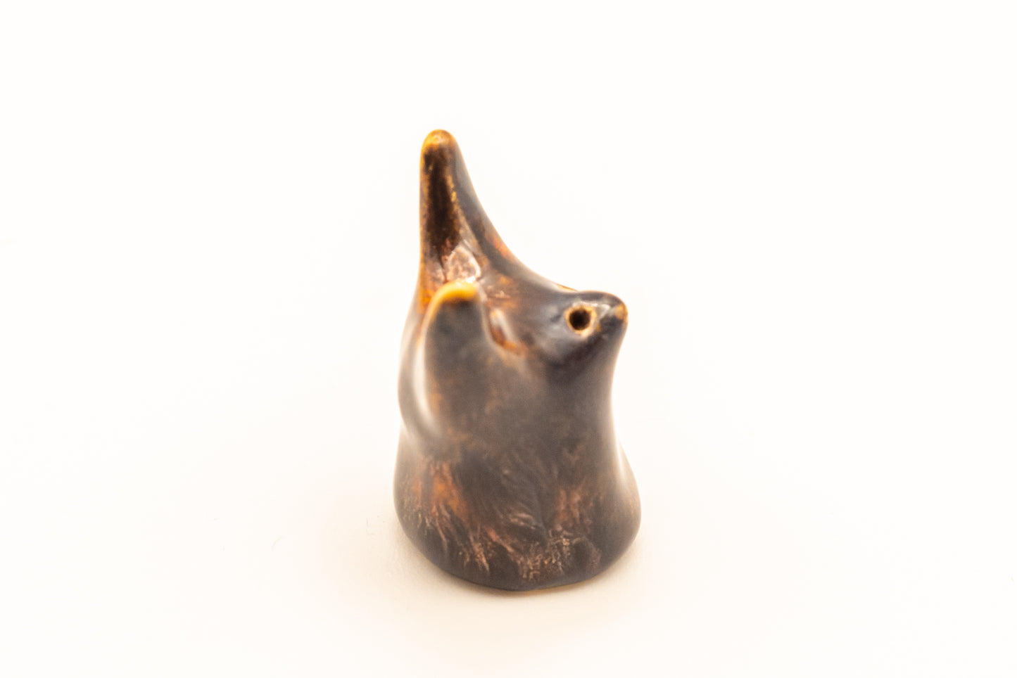Desk Pet - Playful Tiny Sculpture - Brown
